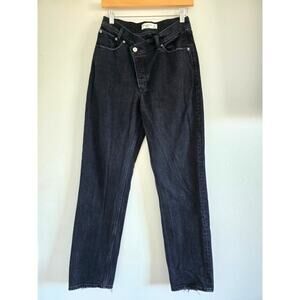 Abercrombie & Fitch Black Straight Leg Jeans